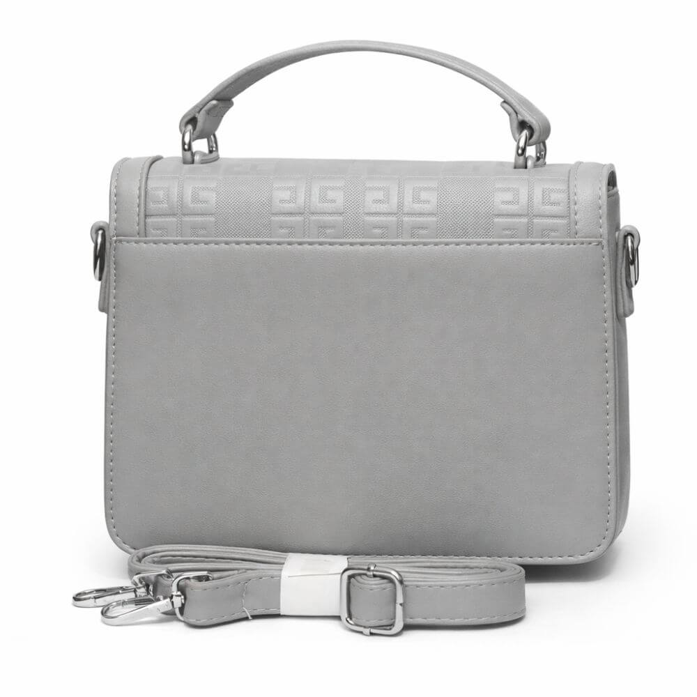 Stylish Top Handle Bag (Grey)